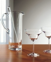 Summer just isn't the same without cool margaritas! Serve them up in classic style with this set of two margarita drinking glasses. Just add a slice of lime and a dash of salt and you're set! Summer just isn't the same without cool margaritas! Serve them up in classic style with this set of two margarita drinking glasses. Just add a slice of lime and a dash of salt and you're set!