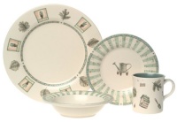 Pfaltzgraff Naturewood 16-Piece Stoneware Dinnerware Set, Service for 4