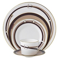 Wedgwood pays tribute to the traditional English equestrian lifestyle with this fine dinnerware assortment inspired by the work of 18th-century horse painter George Stubbs. Burnished gold silhouettes, classic stirrup stripes and rich shades of tan and brown evoke the stylish essence of horse riding. Wedgwood pays tribute to the traditional English equestrian lifestyle with this fine dinnerware assortment inspired by the work of 18th-century horse painter George Stubbs. Burnished gold silhouettes, classic stirrup stripes and rich shades of tan and brown evoke the stylish essence of horse riding.