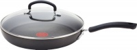 T-fal E9189764 Ultimate Nonstick Thermo-Spot Heat Indicator Dishwasher Safe 10-Inch Deep Saute Pan / Fry Pan with Glass Lid Cookware, Gray T-fal E9189764 Ultimate Nonstick Thermo-Spot Heat Indicator Dishwasher Safe 10-Inch Deep Saute Pan / Fry Pan with Glass Lid Cookware, Gray
