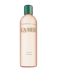 La Mer The Tonic is the vital transition between cleansing and treatment. Infused with Colloidal Mineral Water, the topical benefits of this soothing tonic are readily apparent. La Mer's exclusive Deconstructed Waters™ revitalize and enliven the skin with no signs of dehydration. Anti-irritants delivered through these negatively charged waters soothe and tone. Suitable for all skin types. La Mer The Tonic is the vital transition between cleansing and treatment. Infused with Colloidal Mineral Water, the topical benefits of this soothing tonic are readily apparent. La Mer's exclusive Deconstructed Waters™ revitalize and enliven the skin with no signs of dehydration. Anti-irritants delivered through these negatively charged waters soothe and tone. Suitable for all skin types.