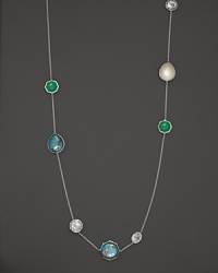 Ippolita Seafoam Wonderland Sterling Silver Gelato Necklace in Seafoam, 42 Ippolita Seafoam Wonderland Sterling Silver Gelato Necklace in Seafoam, 42