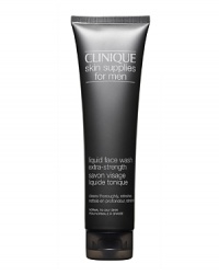 Formulated by Clinique's guiding dermatologists to thoroughly cleanse the face and neck. Leaves skin feeling fresh and comfortable, never tight or dry. Preps skin for a comfortable shave. For normal/oily skin. Formulated by Clinique's guiding dermatologists to thoroughly cleanse the face and neck. Leaves skin feeling fresh and comfortable, never tight or dry. Preps skin for a comfortable shave. For normal/oily skin.