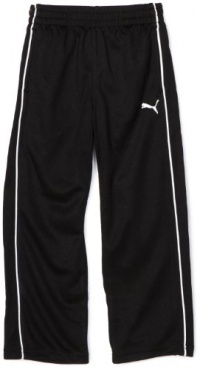Puma - Kids Boys 2-7 Little Mesh Pant, Black, 7 Puma - Kids Boys 2-7 Little Mesh Pant, Black, 7