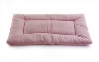 Pet Dreams Plush Sleep-eez Dog Bed Reversible 36 by 23-Inch Pet Bed, Large, Pink