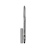 Clinique's automatic eye pencil twists up. Glides on. Smudges to a smooth blur of colour. Silky formula slinks on lining, defining, with the greatest of ease.