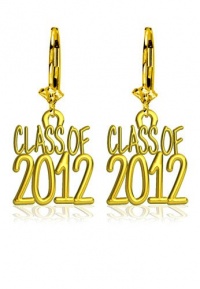 Small Class of 1955 Reunion Earrings, 11mm in 14K Yellow Gold