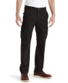 Break up your rotation of blues with these chill black cargo pants from Levi's.