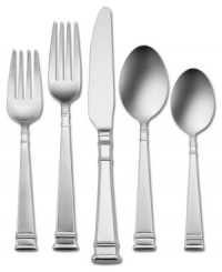 Elegant bands at the tips and shanks of the handles lend classic beauty to Oneida's Prose place settings. Crafted of superior 18/8 stainless steel. Part of the Patterns for a Lifetime series, this collection will always be available for replacement. Full lifetime warranty. Elegant bands at the tips and shanks of the handles lend classic beauty to Oneida's Prose place settings. Crafted of superior 18/8 stainless steel. Part of the Patterns for a Lifetime series, this collection will always be available for replacement. Full lifetime warranty.