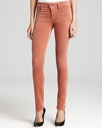 These heavenly-hued Citizens of Humanity jeans in soft-touch, color washed velour look as good as they feel--words do not do them justice--see for yourself. These heavenly-hued Citizens of Humanity jeans in soft-touch, color washed velour look as good as they feel--words do not do them justice--see for yourself.