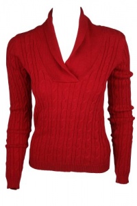 Charter Club Womens Shawl Collar Cable Knit Sweater Charter Club Womens Shawl Collar Cable Knit Sweater