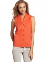 Jones New York Women's Sleeveless Blouse