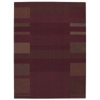 Nourison Calvin Klein Home Loom Select Block Profile Area Rug - Brick Nourison Calvin Klein Home Loom Select Block Profile Area Rug - Brick