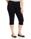 Levi's Women's 512 Plus-Size Capris Tummy Slimming Panel Jean