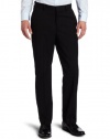 Kenneth Cole Men's Flat Front Solid Pant