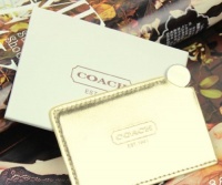 Coach Limited Edition Stainless Steel Unbreakable Mirror Leather Case Coach Limited Edition Stainless Steel Unbreakable Mirror Leather Case