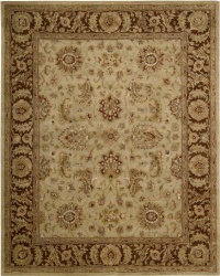 Nourison Rugs Jaipur Collection JA22 Beige Round 6' x 6' Area Rug Nourison Rugs Jaipur Collection JA22 Beige Round 6' x 6' Area Rug