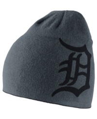 Get your head in the game with this comfortable MLB Detroit Tigers knit cap from Nike. Get your head in the game with this comfortable MLB Detroit Tigers knit cap from Nike.