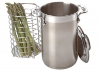 All-Clad Stainless Asparagus Pot with Steamer Basket