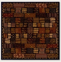 Couristan 0715/4991 Everest Cairo Midnight Rug, 7-Feet 10-Inch Square Couristan 0715/4991 Everest Cairo Midnight Rug, 7-Feet 10-Inch Square