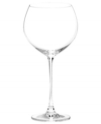 Inspired by the vineyards of Tuscany, the classic shape of this fine glassware collection captures the pleasures of Italy's famous wine country. The simple, understated base of these glasses is designed to accentuate the richly colored, aromatic wine filling the glass. Designed to bring out the flavor and texture of wine, this grand Beaujolais set would excite any wine enthusiast. Inspired by the vineyards of Tuscany, the classic shape of this fine glassware collection captures the pleasures of Italy's famous wine country. The simple, understated base of these glasses is designed to accentuate the richly colored, aromatic wine filling the glass. Designed to bring out the flavor and texture of wine, this grand Beaujolais set would excite any wine enthusiast.