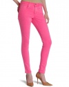 Joe's Jeans Women's High Rise Skinny Ankle Jean, Hot Pink, 25