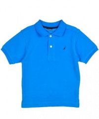 Nautica Solid Pique Polo (Sizes 4- 7X) Nautica Solid Pique Polo (Sizes 4- 7X)