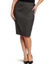 Calvin Klein Women's Plus-Size Skirt With Trim