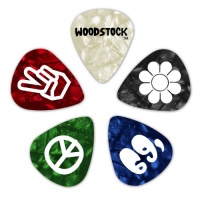 Planet Waves Woodstock Assorted Guitar Picks, 10 pack, Medium Planet Waves Woodstock Assorted Guitar Picks, 10 pack, Medium