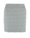 Stella Mccartney Womens Marquis Diamond Print Mini Skirt