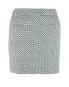 Stella Mccartney Womens Marquis Diamond Print Mini Skirt