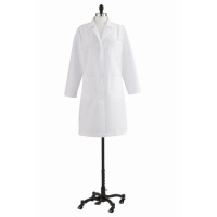 Medline Ladies Lab Coat W/ Back-Belt - White, medium - Model MDT13WHT2E Medline Ladies Lab Coat W/ Back-Belt - White, medium - Model MDT13WHT2E