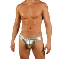 Mens Liquid Metallic Contour Pouch Bikini Swimsuit By Gary Majdell Sport Mens Liquid Metallic Contour Pouch Bikini Swimsuit By Gary Majdell Sport