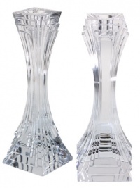 Mikasa City Lights 10-Inch Candleholders, Set of 2 Mikasa City Lights 10-Inch Candleholders, Set of 2