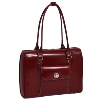 McKleinUSA MARYCREST 96846C Red Ladies' Laptop Tote McKleinUSA MARYCREST 96846C Red Ladies' Laptop Tote