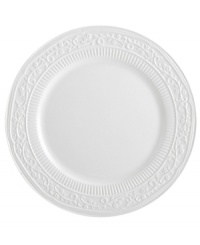 A little bit country. Made for the rigors of daily use but with an embossed design that's entirely graceful, the round American Countryside platter from Mikasa promises well-balanced dining in classic white stoneware. A little bit country. Made for the rigors of daily use but with an embossed design that's entirely graceful, the round American Countryside platter from Mikasa promises well-balanced dining in classic white stoneware.