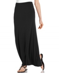 Rendered in a silky, super-soft stretch knit, a classic maxi skirt from MICHAEL Michael Kors is the epitome of effortless chic. Pair it with anything in your closet for a flawless, pulled-together look. Rendered in a silky, super-soft stretch knit, a classic maxi skirt from MICHAEL Michael Kors is the epitome of effortless chic. Pair it with anything in your closet for a flawless, pulled-together look.