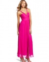 BCBGMAXAZRIA Women's Hall Long Strap Detail Gown