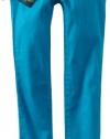 My Michelle Girls 7-16 Color Jean, Turquoise, 12