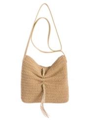A beautiful boho look offered in a variety of fun-loving colors. This crochet crossbody from Lucky Brand will add the perfect free-spirited vibe to your summer ensemble. A beautiful boho look offered in a variety of fun-loving colors. This crochet crossbody from Lucky Brand will add the perfect free-spirited vibe to your summer ensemble.