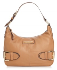 Add some polish to your daytime accessorizing with this slouchy-chic silhouette from Franco Sarto. Butter-soft leather, buckle accents and signature detailing lend an elegant look, while the organized interior keeps essentials easily at hand. Add some polish to your daytime accessorizing with this slouchy-chic silhouette from Franco Sarto. Butter-soft leather, buckle accents and signature detailing lend an elegant look, while the organized interior keeps essentials easily at hand.