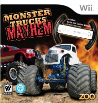 Monster Trucks Mayhem with Racing Wheel Monster Trucks Mayhem with Racing Wheel