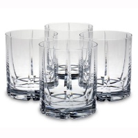 Reed & Barton 5915-4282 Tulipe Full Lead Crystal Double Old Fashion Glasses, Set of 4 Reed & Barton 5915-4282 Tulipe Full Lead Crystal Double Old Fashion Glasses, Set of 4