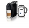 Nespresso U D50 Espresso Maker with Aeroccino Milk Frother, Pure Black