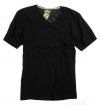 I-N-C International Concepts Mens S/S Tipped Slub V Basic Tee T-Shirt - Style 0N804BL540