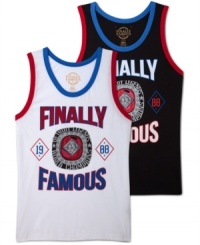 Kick it celebrity style in this cool basketball jersey tank by Ecko Untld. Kick it celebrity style in this cool basketball jersey tank by Ecko Untld.