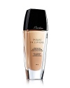 Capture the light within your skin with the newest innovation from Guerlain, Parure de Lumière-its first moisturizing foundation and light diffuser. Enriched with luminescent water, Parure de Lumière Foundation continuously infuses the skin with hydration, increasing luminosity and radiance.- Provides medium coverage- Satin sheer finish- SPF 25