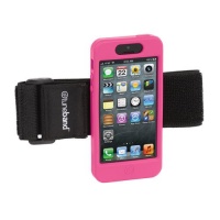 New Tuneband for iPhone 5, Grantwood Technology's Armband, Silicone Skin, and Front Screen Protector, Pink New Tuneband for iPhone 5, Grantwood Technology's Armband, Silicone Skin, and Front Screen Protector, Pink