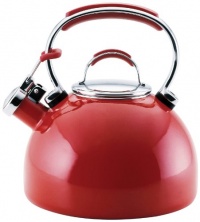 KitchenAid Teakettle 2-Quart Gourmet Essentials Porcelain Enamel Kettle , Red KitchenAid Teakettle 2-Quart Gourmet Essentials Porcelain Enamel Kettle , Red