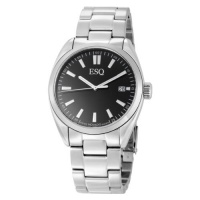 ESQ Movado Men's 7301359 Sport Classic Stainless-Steel Black Round Dial Watch ESQ Movado Men's 7301359 Sport Classic Stainless-Steel Black Round Dial Watch